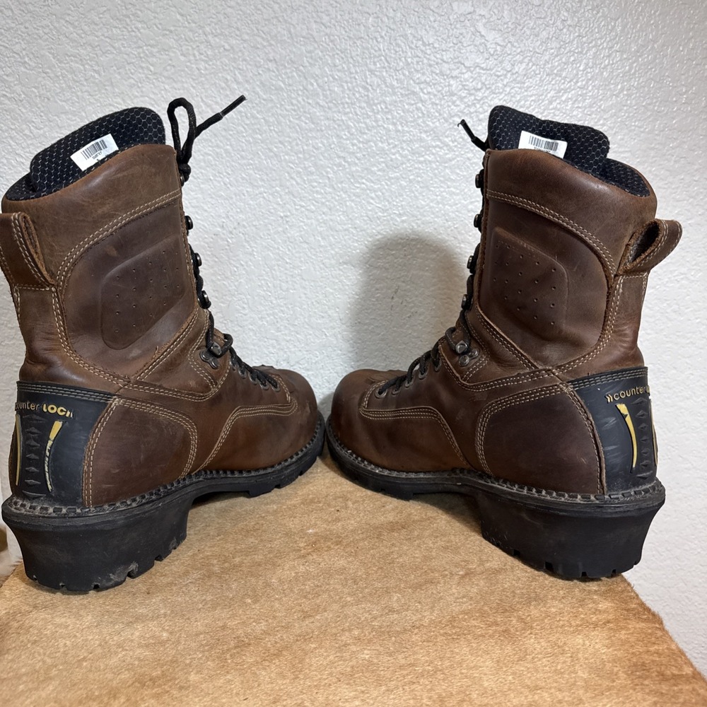 Georgia Boot Men's Made in USA Logger Waterproof Composite Toe Work Boot GB00540 - Picture 5 of 8